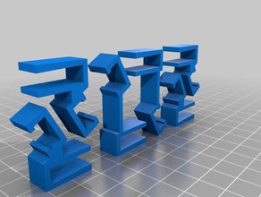 clips ikea ledberg led-strips 3d printer accessories 3d print model - Mito3D