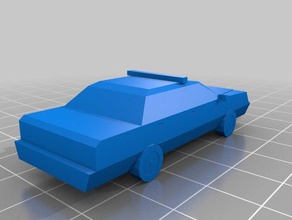 voiture de police d'autres 3d print model - Mito3D