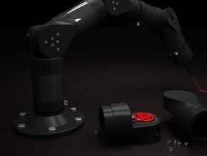 zenbot stampabile 6 assi robot di ingegneria braccio 3d print model - Mito3D