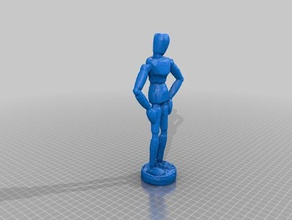 poupée multiscan les analyses des répliques makerbotdigitizer 3d print model - Mito3D