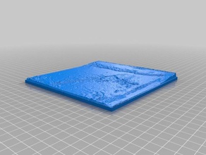 blanco de la fractura zona del pacífico oriental física astronomía 3d print model - Mito3D