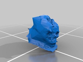 fotogrametria criado crânio my3dscanner varreduras réplicas 3d print model - Mito3D
