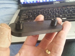 cassetto del comò tirare la maniglia di sostituzione parti manopola 3d print model - Mito3D