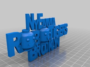robotiger logo other shalt deleted 3d print model - Mito3D