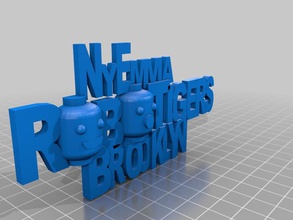 robotiger logo other shaltbedeleted 3d print model - Mito3D