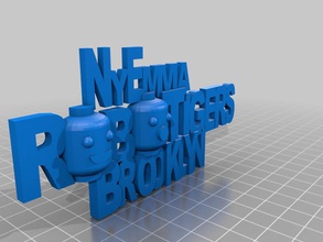 robotiger logotipo finalmente tenho direito outros 3d print model - Mito3D