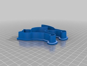 cat halloween cookie cutter other 3d print model - Mito3D