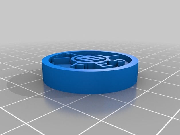vt-fest 3 Münzen Abzeichen angepasst 3D print model - Mito3D