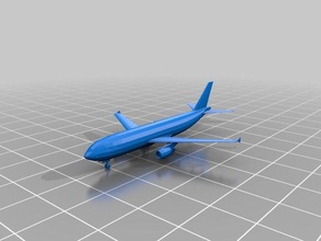airbus a300-600 other 3d print model - Mito3D