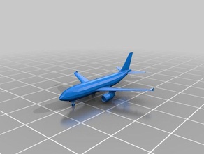 airbus a310-200 other 3d print model - Mito3D
