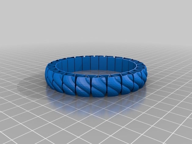 polziscustomized morestretchlet bracelet bracelets 3D print model - Mito3D