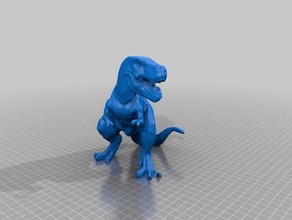 t-rex digitalizado animais 3d print model - Mito3D