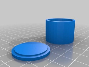 ring-box andere genial basic Kreis cool Schmuck 3d print model - Mito3D