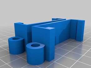 kabin klipler ofis küp kanca duvar 3d print model - Mito3D