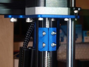 raide coupleur mendelmax 20 3 d de l'imprimante pièces mm2 3d print model - Mito3D