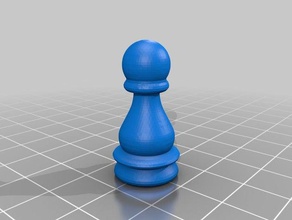 eureka pion jeu d'échecs 3d print model - Mito3D