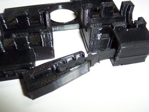experimental prusa x-carriage auto tightening belt other 3d print model - Mito3D