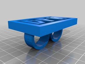 dfnring Ringe angepasst 3d print model - Mito3D