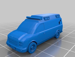 la ambulancia otros 3d print model - Mito3D