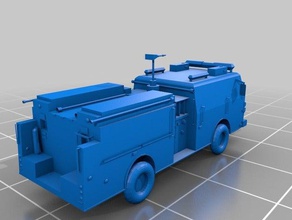 İtfaiye kamyonu diğer 3d print model - Mito3D