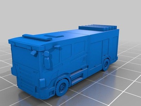 fire truck 2 d'autres 3d print model - Mito3D