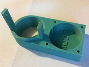 e3d duct makergear m2 printer accessories fan 3d print model - Mito3D