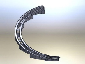 duplo curva pendenza i giocattoli giochi rampa pista treno 3d print model - Mito3D