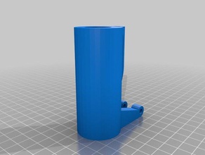 weedeater throttle handle v2 parts 3d print model - Mito3D