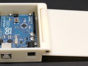 menteşeli arduino kasa diğer durumda openscad 3d print model - Mito3D