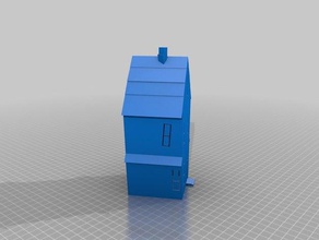 la maison hantée d'autres 3d print model - Mito3D