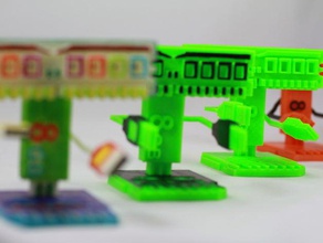 semi-volatile altri 3d artist mag abp mega ornamento robot sketchup supportless tom giocattolo 3d print model - Mito3D
