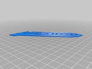 stark family bookmark other fire ice game thrones 3d print model - Mito3D