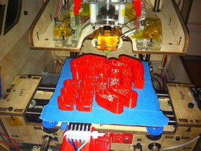 mendel huxley mini plates100 100 mm other openscad reprap usefull 3d print model - Mito3D