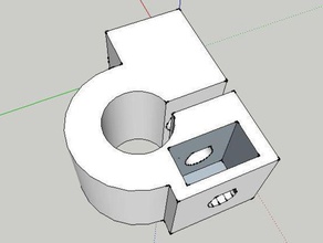 printrbot extremo de la barra tuerca trampa otros 3d print model - Mito3D