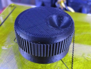 spinner knob codificador rotativo outros 3d abs acetona controle modelo openscad reprap mudar útil 3d print model - Mito3D