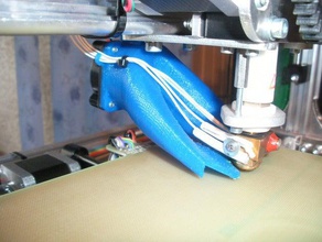 boquilla tipo abanico v1 3d de la impresora partes k8200 3d print model - Mito3D