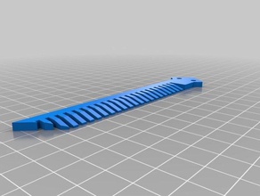butterfly comb mechanical toys remake 3d print model - Mito3D
