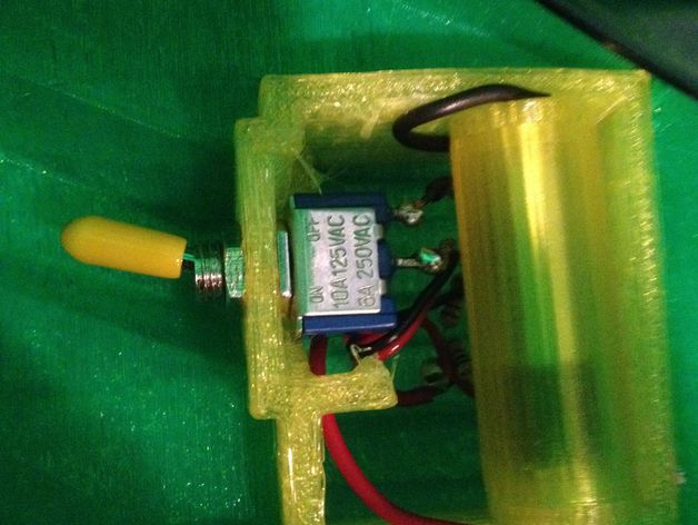 12 volt battery packholder a23 size electronics 3D print model - Mito3D