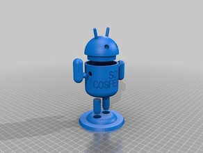 android cosferico los contenedores personalizado 3d print model - Mito3D