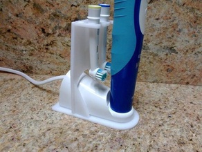 toothbrush holder bathroom lasercut 3d print model - Mito3D