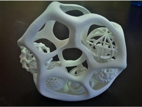 alien ballz per la matematica art palle cesto 3d print model - Mito3D