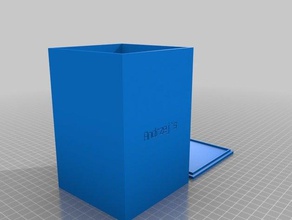 andys box 15cm containers customized 3d print model - Mito3D