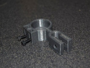 prusa z-rod constraint endstop mount other 3d bearing holder mosaic support 3d print model - Mito3D