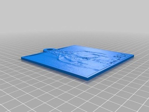 meine angepasste lithopane 2d Kunst sacc 3d print model - Mito3D