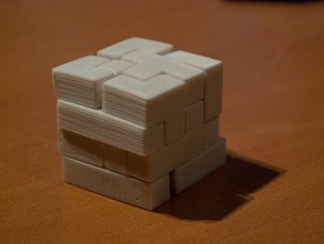 infernal box puzzle puzzles soma tetris cube 3d print model - Mito3D