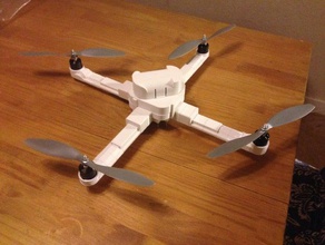 autonomous drone quadcopter silent might apm 25 diy drones multi-copter 3d print model - Mito3D