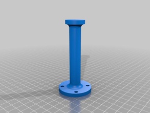 simple wall-mounted bearing filament other autodesk 3d print model - Mito3D
