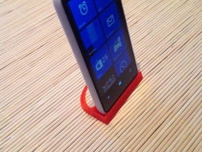 nokia lumia 620 stand dock mobile telefono 3d print model - Mito3D