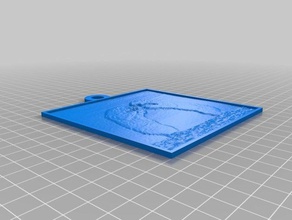 Welpen lithopane 2d Kunst angepasst 3d print model - Mito3D
