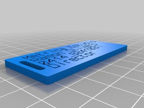 ro tag organizzazione personalizzato 3d print model - Mito3D